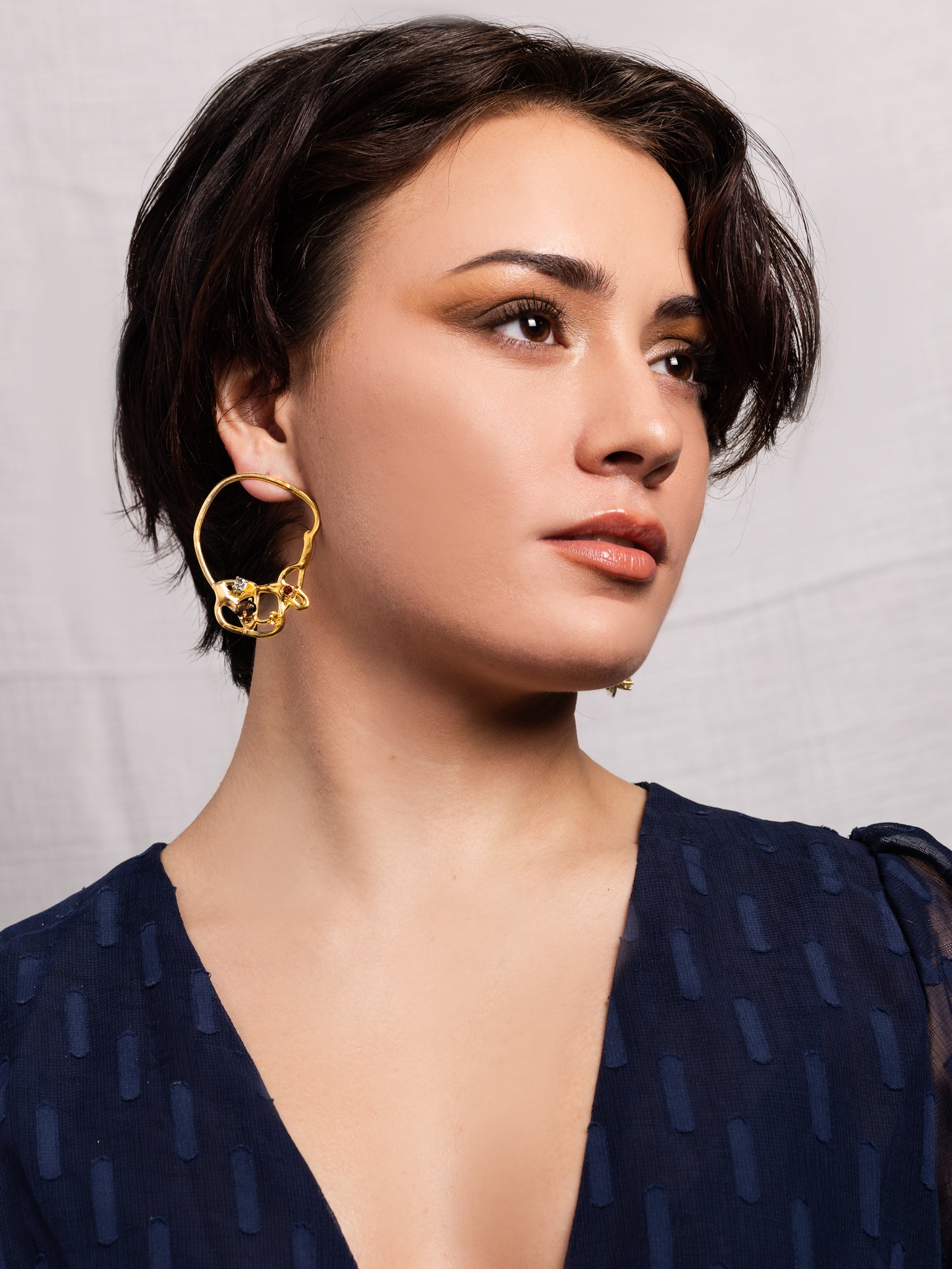 Confetti Abstract Earring