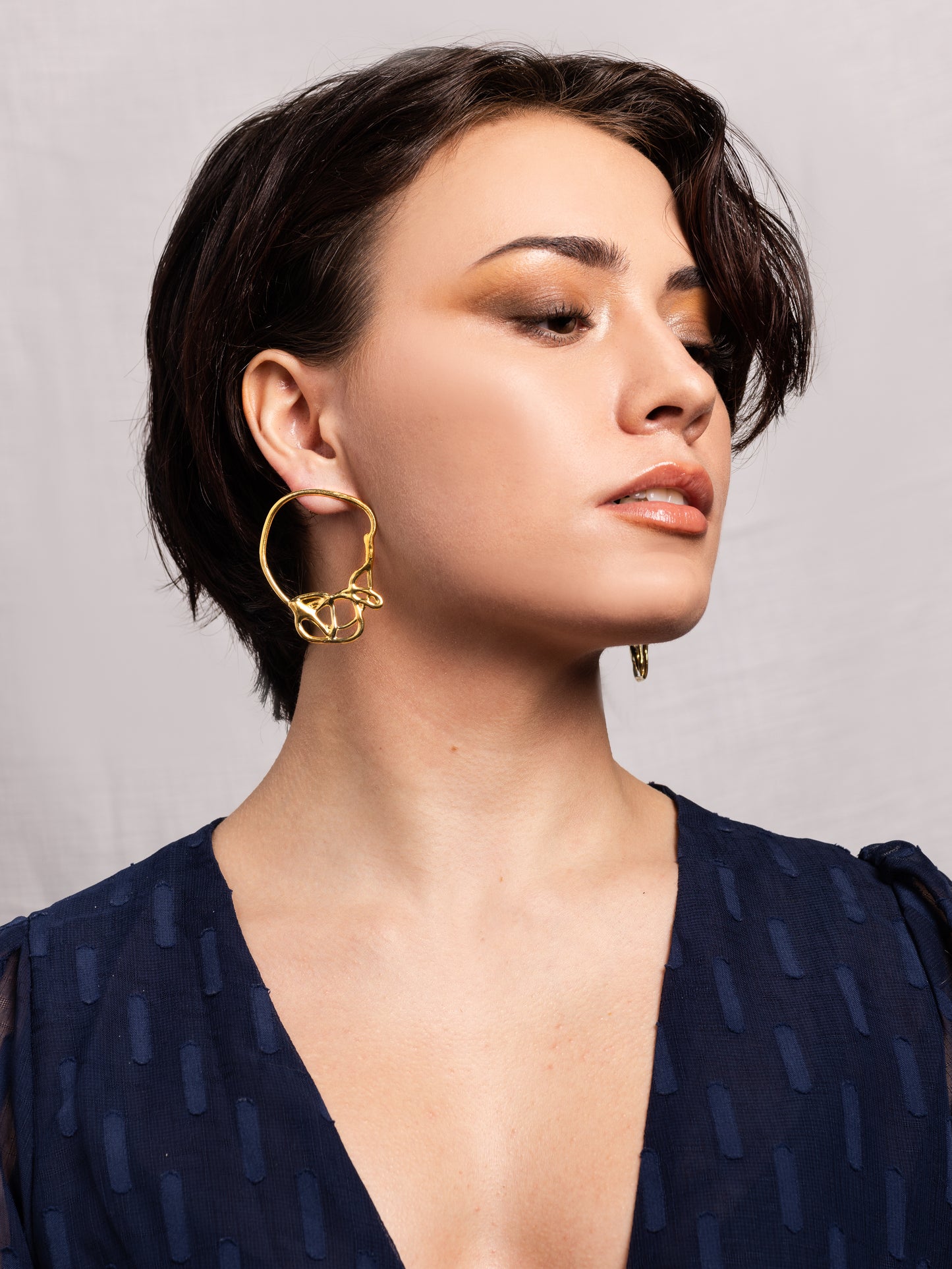 Hydro Abstract Earring