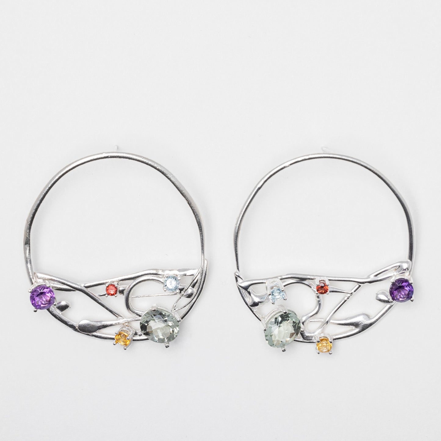 Confetti Hoop Earring