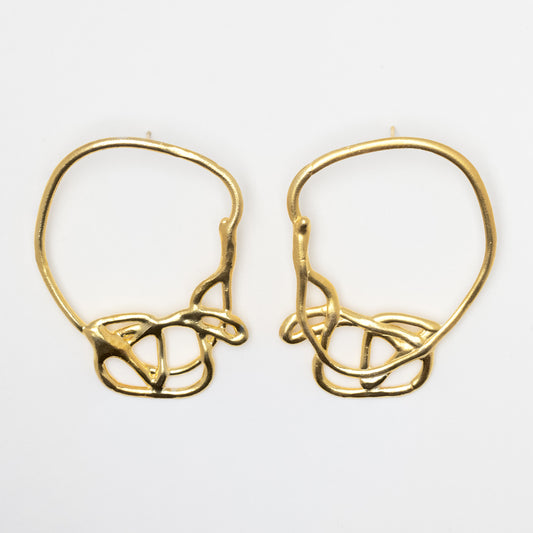 Hydro Abstract Earring