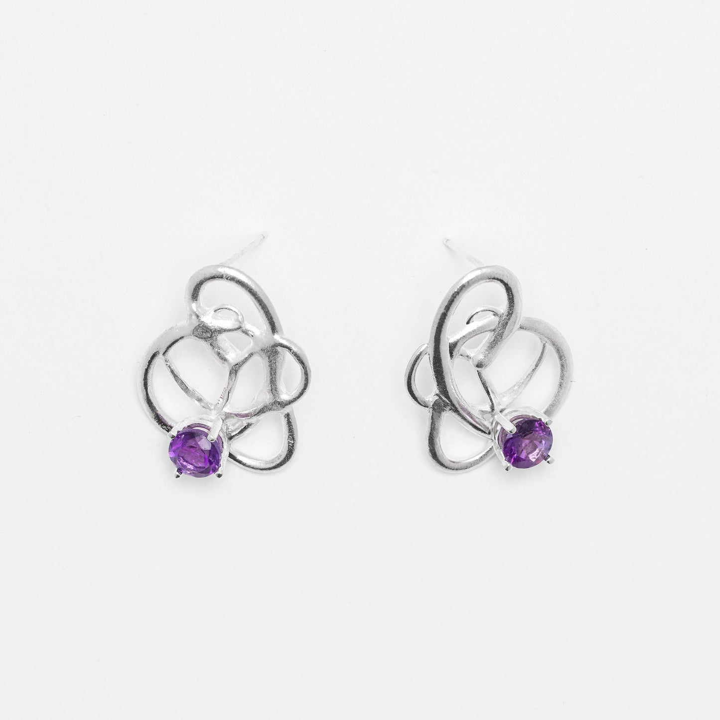 Droplet Earring with Stone