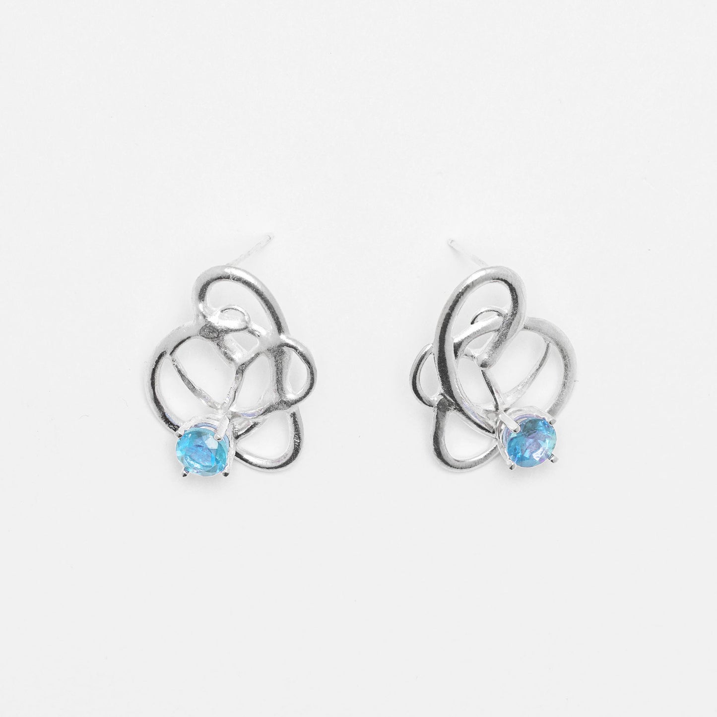 Droplet Earring with Stone