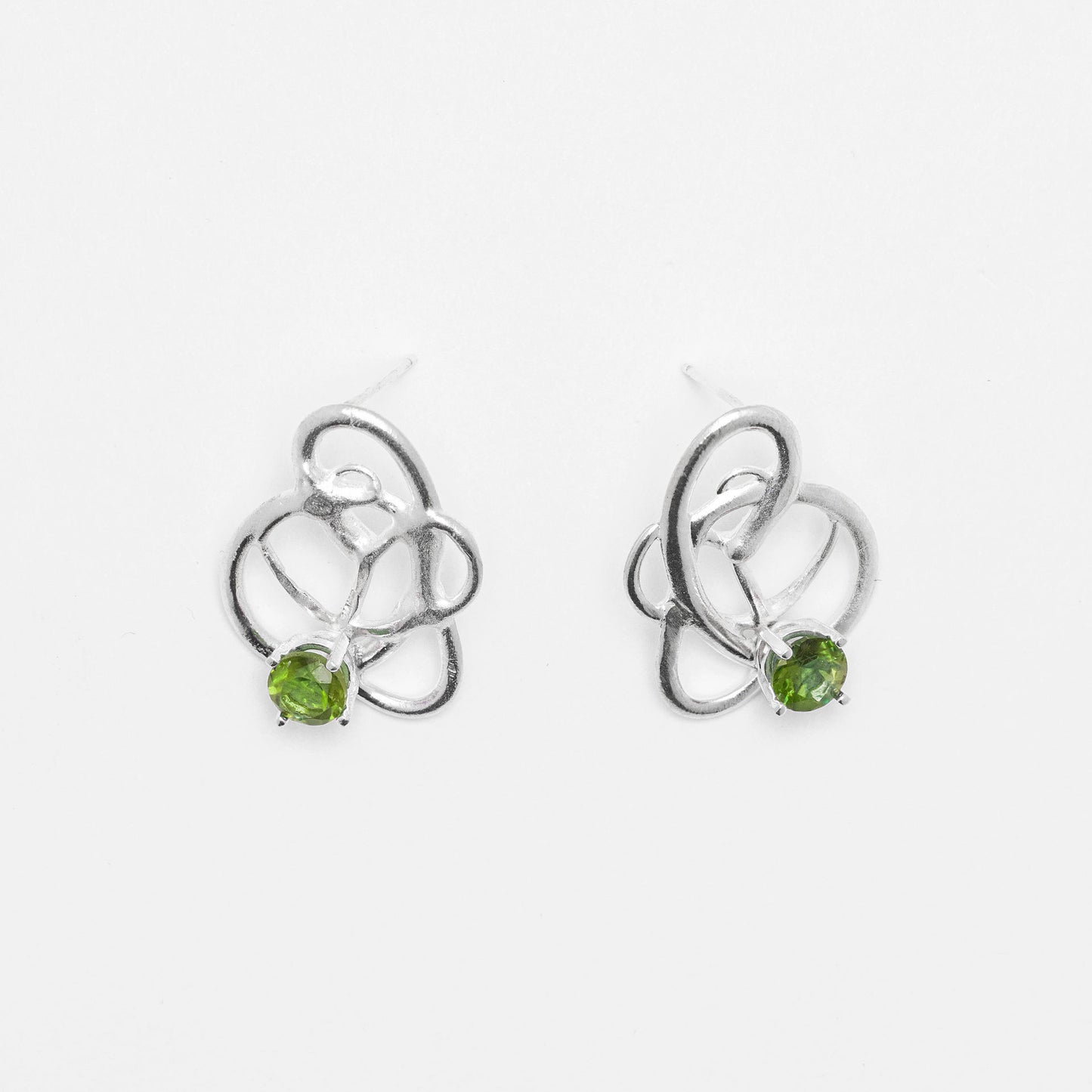 Droplet Earring with Stone