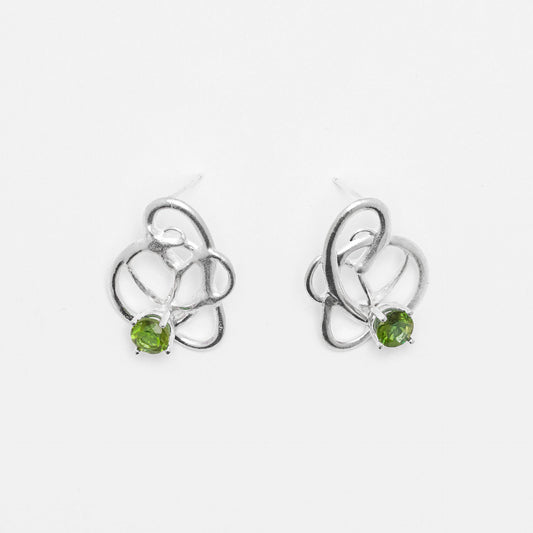 Droplet Earring with Stone